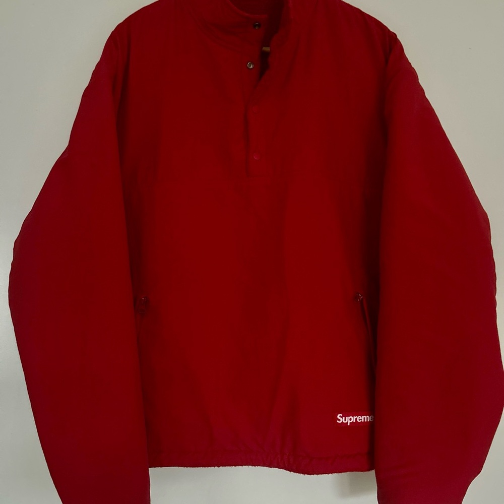 Supreme Polartec Shearling pullover Reversible Re… - image 3